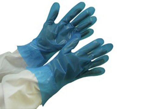 Găng tay dùng một lần PEVA / LDPE / HDPE / CPE