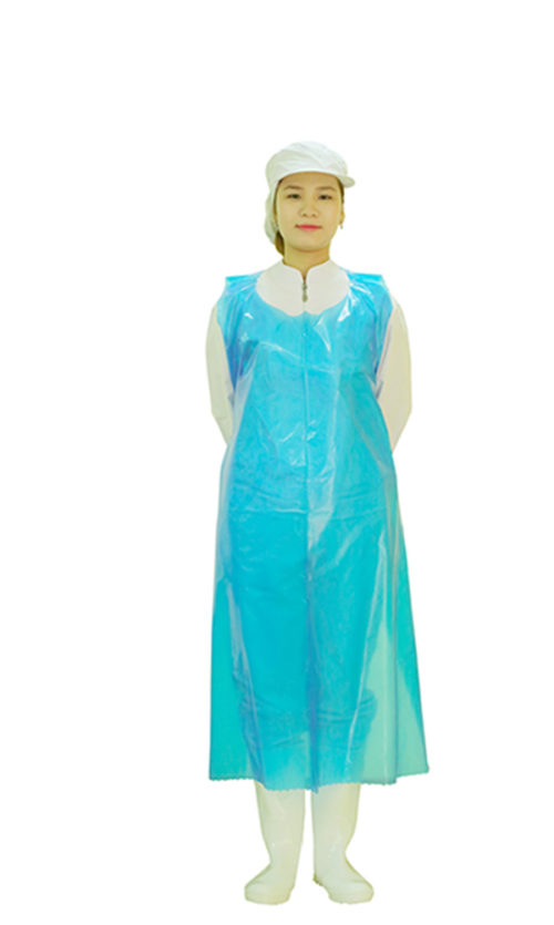 Disposable, food safe EVA / LDPE / CPE Aprons Detoco